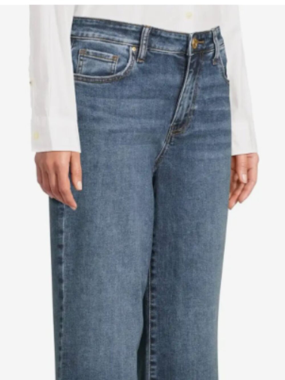 Kut from the Kloth Charlotte High-Rise Culottes, Size 16W, NwT - Picture 4 of 6